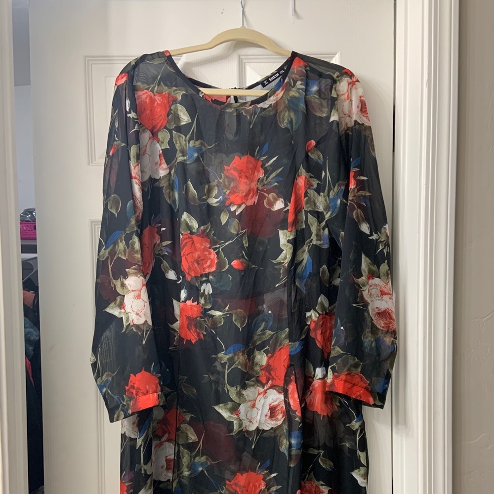 Shein 2x NWOT cover up